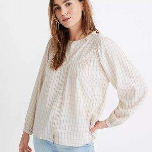 Madewell Peasant Shirt, S